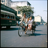 Burma-Rikscha-Fahrer